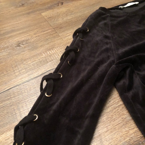 Black Velvet Sweatshirt - Picture 2 of 4
